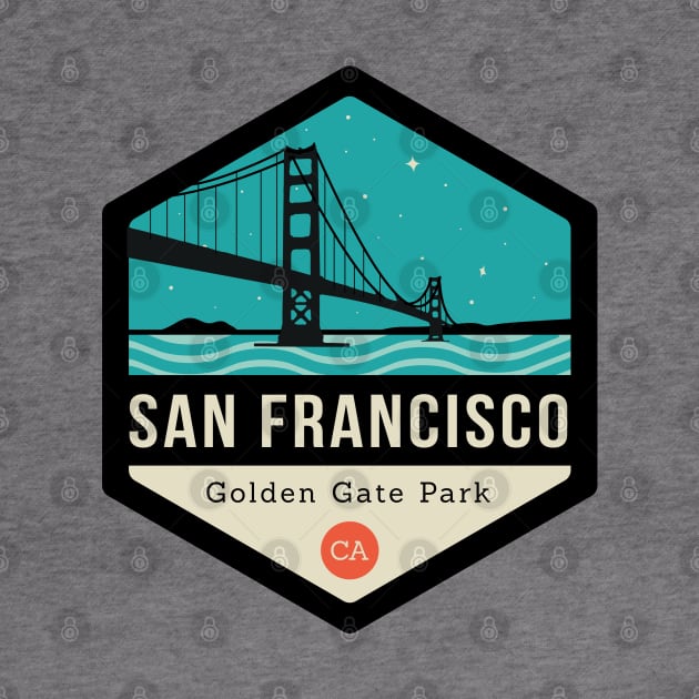 San Francisco Badge Design by CloudWalkerDesigns